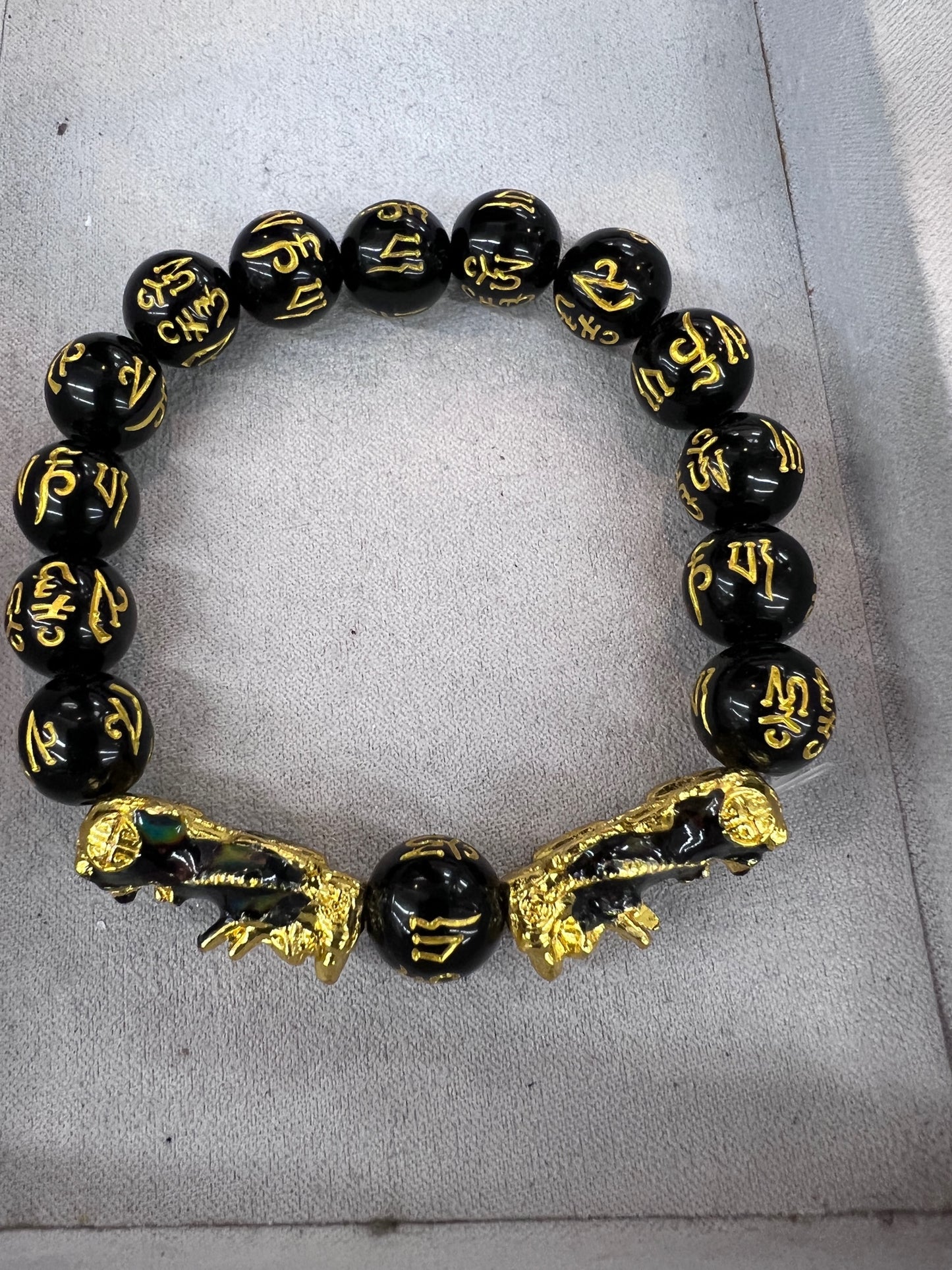 Black Beads with two pixels and special code SHIPPING & TAX IS INCLUDED